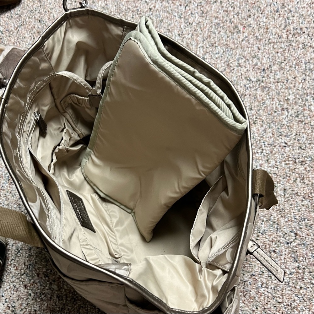 Coach diaper bag